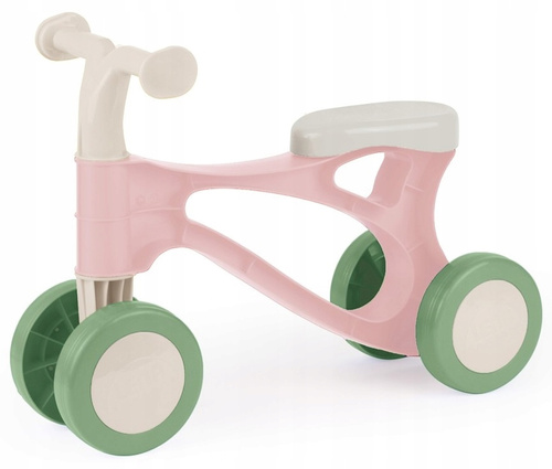 Rowerek Biegowy Lena Jeździk Do Odpychania Lekki 18M+ Pastelowy Róż