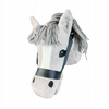 Pluszowa Głowa Konia Na Kiju Z Dźwiękiem Hobby Horsing Zabawka Z Grzywą