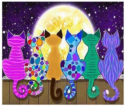 MALOWANIE PO NUMERACH KOTY