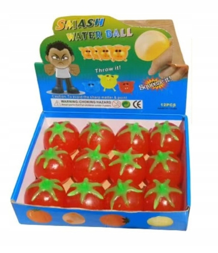 Gniotek Pomidor Zabawka Do Gniecenia Odstresowania Się