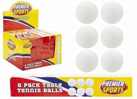 Piłeczki Do Ping-Ponga; 6 Piłeczek W Opakowaniu