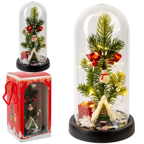 CHOINKA POD AKRYLOWĄ KOPUŁĄ