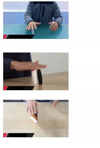 Mokuru Drewniane Fidget Roller Oryginał Zręczność