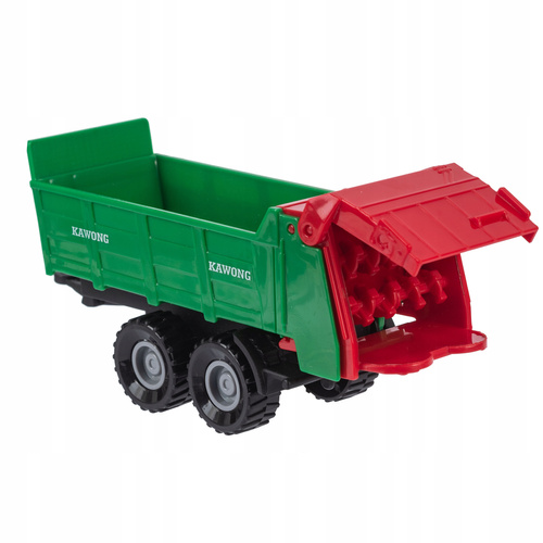 Ciągnik Traktor z Przyczepą Zestaw Rolniczy ze światłem dźwiękiem