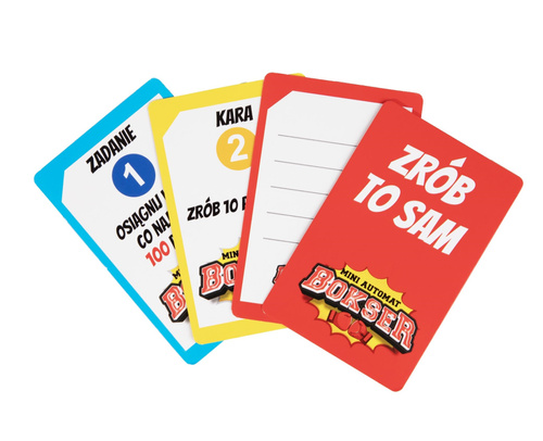 Gra Zręcznościowa Bokser Mini Mierzenie Siły Polska Wersja