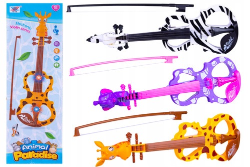 Skrzypce Zabawkowe Zwierzęta Z Efektami Dźwiękowymi Norimpex