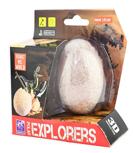Skamielina Jajo Dinozaura Z Figurką Dinozaura Narzędzia Do Wydobycia