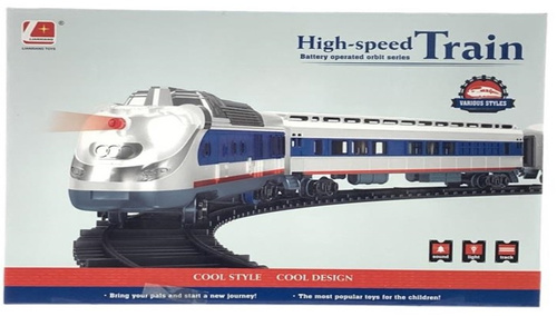 KOLEJKA ELEKTRYCZNA WYTŁACZANY KARTON TORY 101CM SREDNICA  PAK 18/36