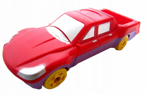 Auto Interaktywne Na Magnes Jeździ Świeci Autko Puzzle 3 Części