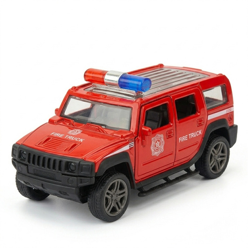Auto Resorak Hummer Z Otwieranymi Drzwiami Mała Zabawka Prezent PullBack