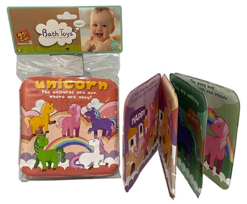 Książeczka do Kąpieli Jednorożce, pak 360
wymiar produktu: 18 x 2,7 x 25,5 cm
wymiar kartonu: 81 x 52 64 cm
waga 34 kg