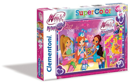 PUZZLE 60 WINX POKÓJ PRZYJACIÓŁ
