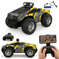 Auto Zdalnie Sterowane Z Kamerą Żółte Truck Off Road Aplikacja Na Telefon