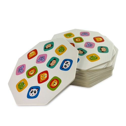 NORIMPEX DREWNIANA GRA WIEŻA CHWIEJĄCA SIĘ KLOCKI ZWIERZAKI ZRĘCZNOŚCIOWA