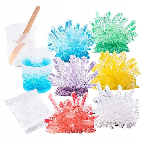 Rosnące Kryształy Zestaw Małego Chemika Eksperymenty Dla Dzieci