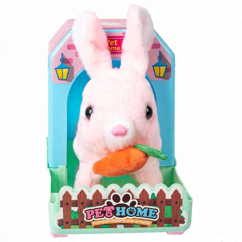 Królik W Transporterze Chodzący i Wydający Dźwięki Pet Home