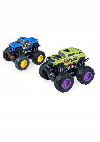 Monster Truck Warior 360° Auto Na Radio Z Akumulatorem I Pilotem