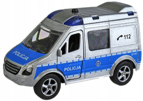 Samochód Hipo Autko Mini Van Uprzywilejowany Zestaw 3 Auta