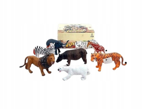 Figurki Dzikie Zwierzęta Afrykańskie 15-20 Cm Afryka Zwierzęta Z Zoo
