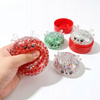 Gniotek Jelonek Świąteczny Żelowy Konfetti Sensoryczny Antystresowy Squishy