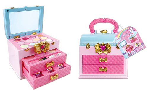 ZESTAW PIĘKNOŚCI KOSMETYKÓW MALOWIDŁA ŚNIEŻYNKA DLA LALEK