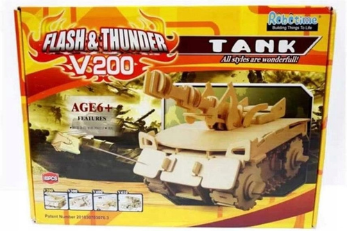 DREW.SKŁAD CZOŁG STEROWANY Z DŻWIĘKIEM OP/10
Waga 0,835 kg