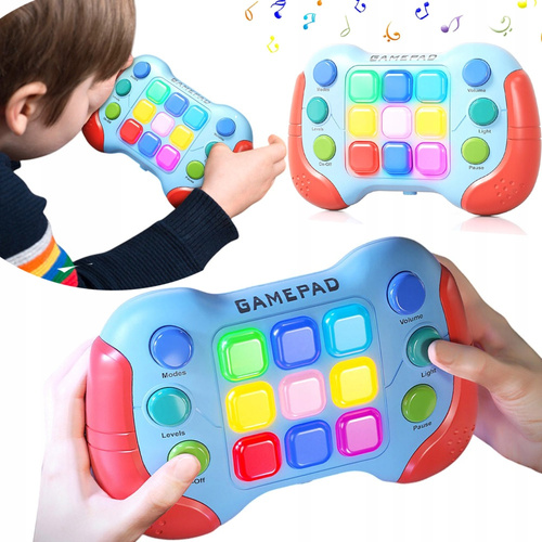 Gra Zręcznościowa Pop It Popit Antystresowa GamePad Guziki Do Wciskania