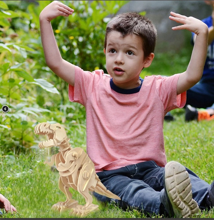 CHODZĄCY T-Rex Dinozaur z Dźwiękiem MODEL GRYZĄCY