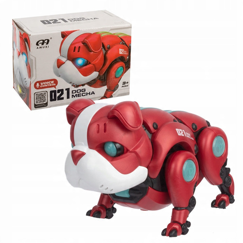 Norimpex Pies Mechaniczny Buldog Świecący Grający