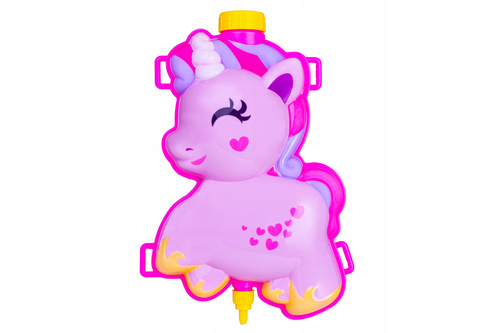 Pistolet Na Wodę Wraz Z Plecakiem Konik Jednorożec Magazyn Wody