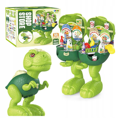 Dinozaur Sklep Figurka Dinozaura Otwierana Market Zabawa W Supermarket