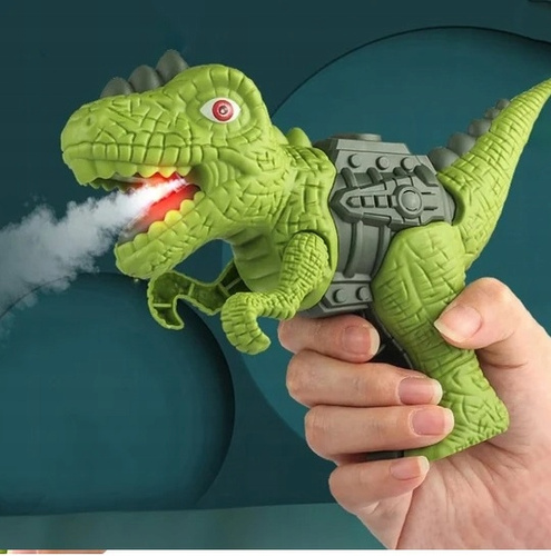 Figurka Dinozaura Ziejąca Parą Wodną Realistyczne Z Dźwiękiem Dyfuzor