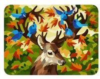 Malowanie Po Numerach Domy Kwiaty Rysunkowe 50X40 Cm Na Ramie Kreatywne