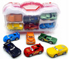 Zestaw Samochodów 6X Cars W Walizce Z Napędem