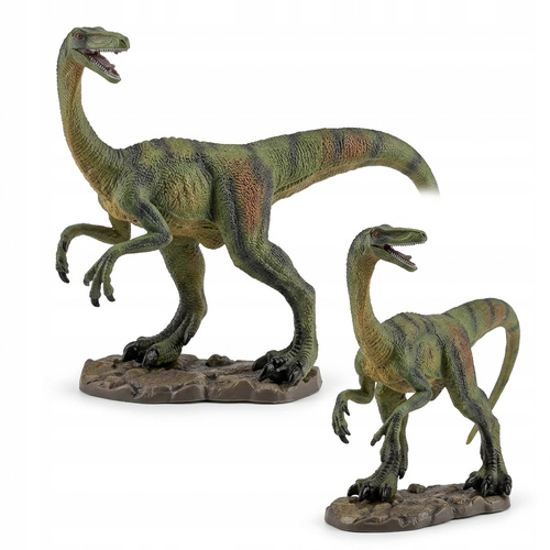Figurka Dinozaura Na Podstawce Realistyczne Szczegóły Z Masy Różne Modele