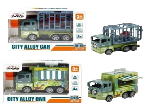AUTO DINOZAUR MIX FOOD TRUCK I KLATKA, pak 480/240,
mix dwóch samochodów: food truck i klatka
wymiary samochodu-klatki: 3,5 x 5,7 x 8,5 cm
wymiary food trucka: 3 x 6 x 8,5 cm
wymiary pudełka: 7,5 x 5 x 11,5 cm