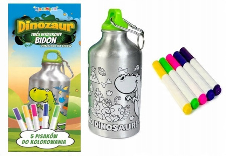 Bidon Butelka Zestaw Kreatywny Do Malowania Z Pisakami 500 Ml