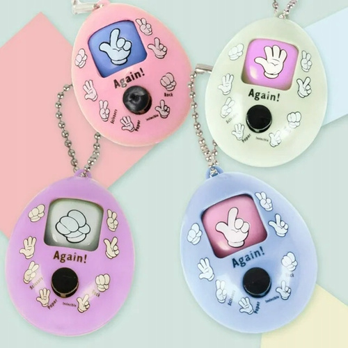 Breloczek Jajko Z Grą Kamień Papier Nożyce