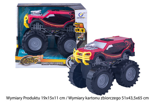 AUTO B/O PAK 24 POTRZEBNE 3 BATERIE AG13
Wymiary Produktu 19x15x11 cm / Wymiary kartonu zbiorczego 51x43,5x65 cm