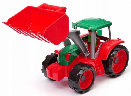 Auto Samochód Pojazd Duży Spychacz Z Podnoszonym Ramieniem 34 Cm Lena