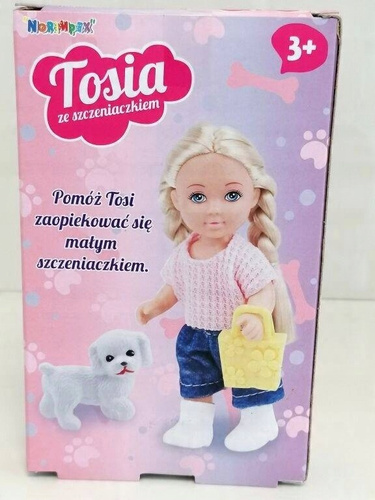 Lalka Tosia Ze Szczeniakami Zabawka Akcesoria Dla Dziewczynek