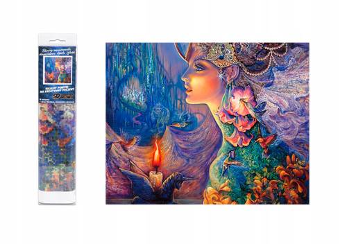 DIAMENTOWA MOZAIKA KRÓLOWA KOLIBRÓW