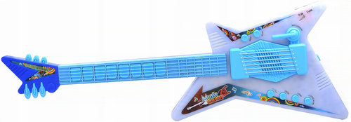 Gitara Elektryczna Dla Dzieci Z Okularami Świecącymi I Mikrofonem