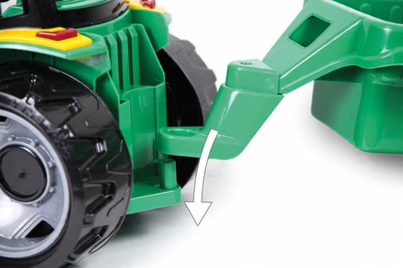 Duży Samochód Traktor Ciągnik Z Przyczepką 90 Cm Lena Ozdobne Opakowanie