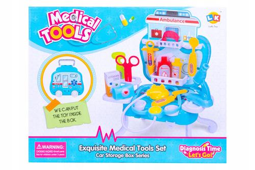 Mały Lekarz Zestaw W Walizce Ambulans Doktor