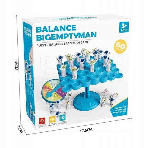 Gra Balansujący Astronauci Gra Rozwijająca Logiczna Dla Dzieci