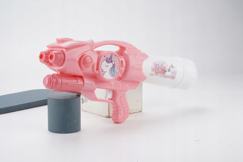 Pistolet Na Wodę Duży Z Dwoma Dyszami Jednorożec Wodna Bitwa