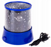 Projektor Lampka Z Motywem Kosmosu Zmienne/ Stałe Kolory Na USB Niebieski