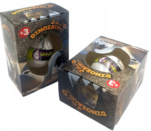 Jajko Jajo Dinozaura Rosnący Dinuś Wykluwający Z Jajka