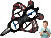 Dron Samolot Latający Piankowy Nauka Latania Sterowany Pilotem Czerwony